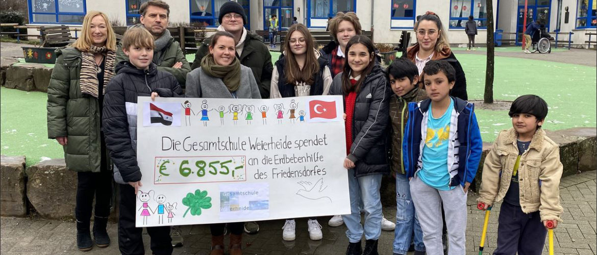 Gesamtschule Weierheide hilft!