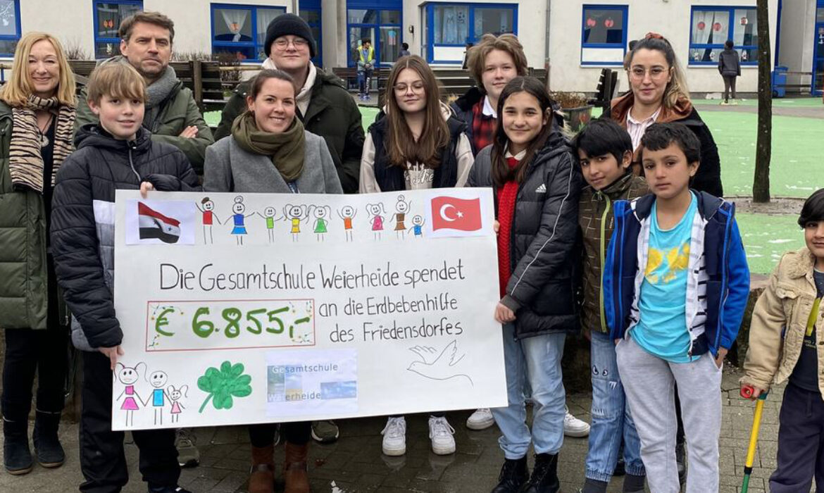 Gesamtschule Weierheide hilft!
